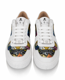 Białe sneakersy Mirror Smile - Image #3