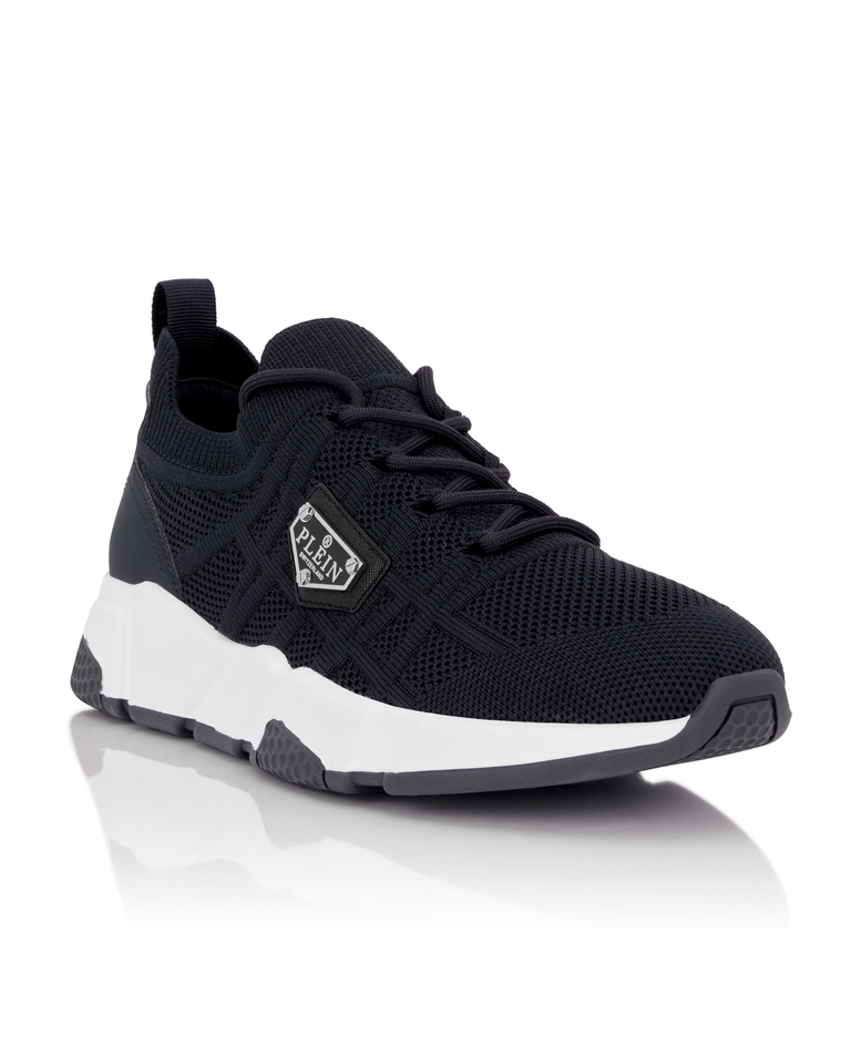 Granatowe sneakersy Triangle
