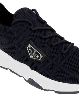 Granatowe sneakersy Triangle - Image #6