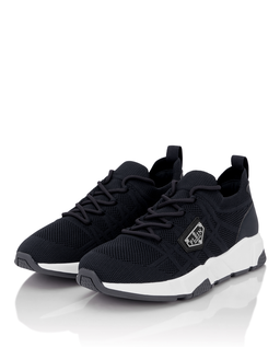 Granatowe sneakersy Triangle - Image #2