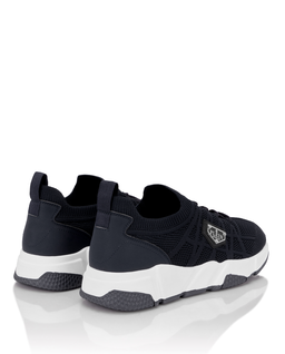 Granatowe sneakersy Triangle - Image #3