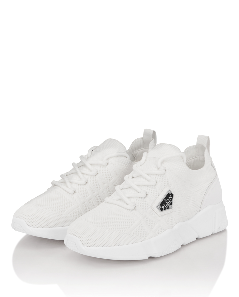Białe sneakersy Triangle - Image #2