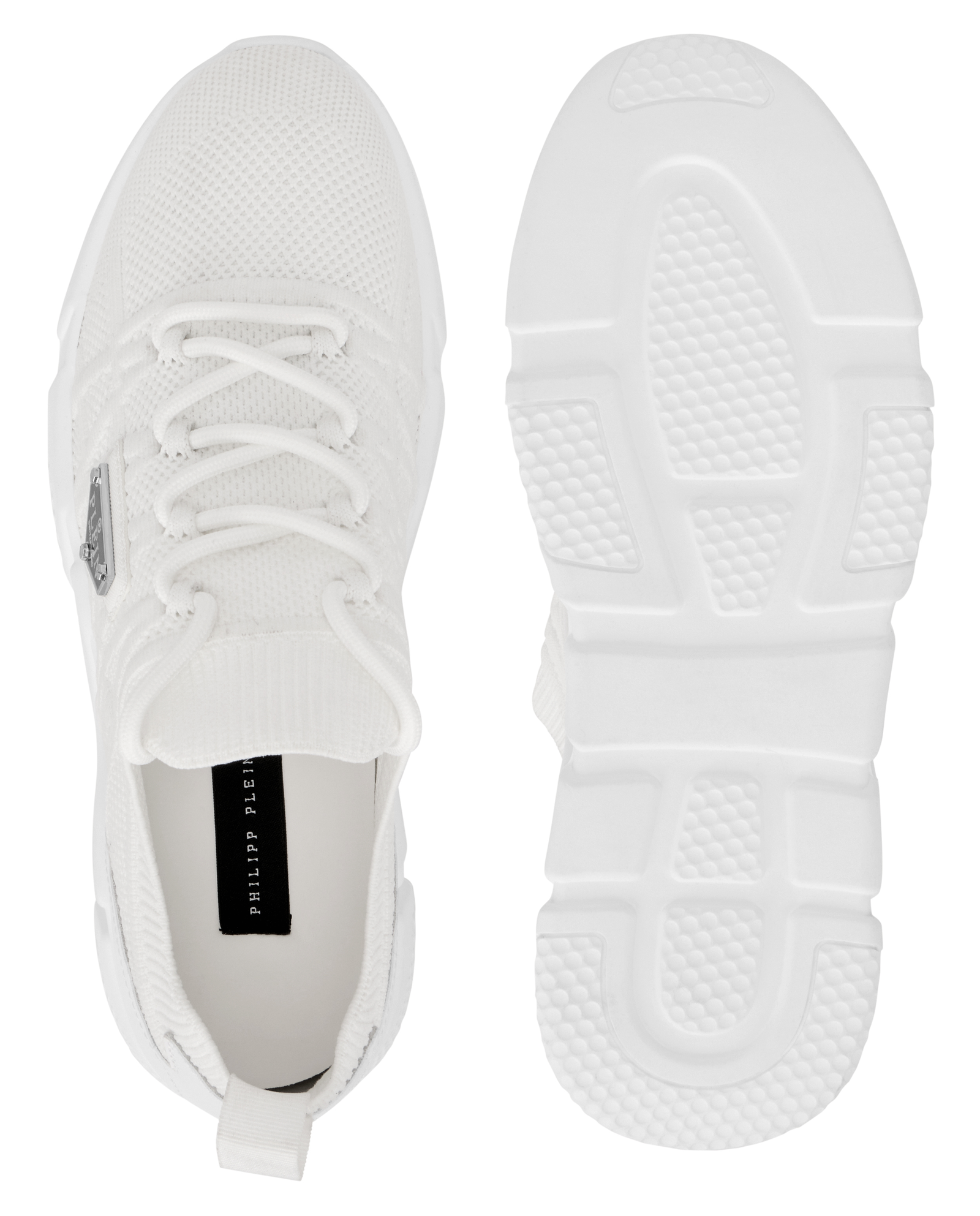 Białe sneakersy Triangle - Image #5