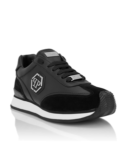 Czarne sneakersy Hexagon Patch - Image #1