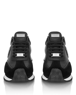 Czarne sneakersy Hexagon Patch - Image #4