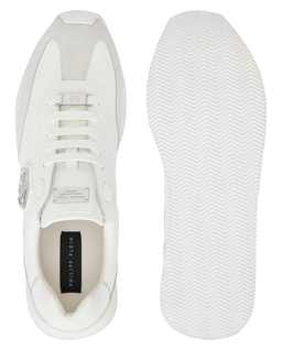 Białe sneakersy Hexagon Patch - Image #5