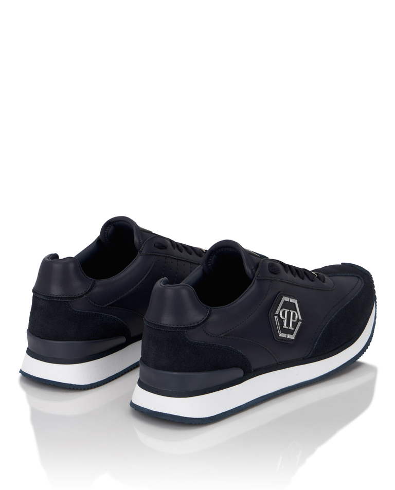 Granatowe sneakersy Hexagon Patch - Image #3