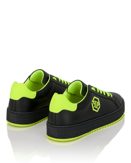 Czarne sneakersy Neon Rock - Image #3