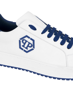 Białe sneakersy Neon Rock - Image #6