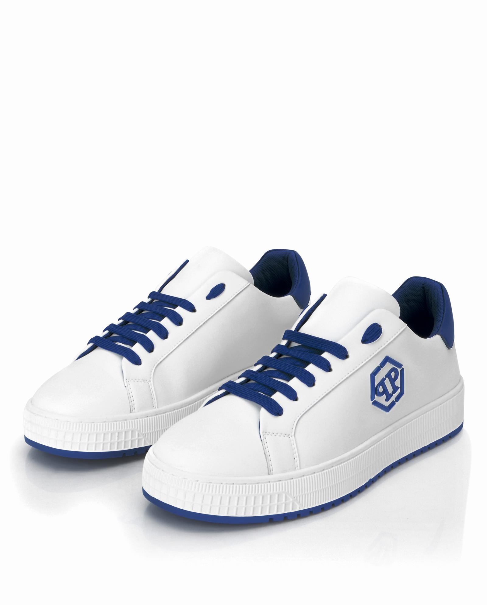 Białe sneakersy Neon Rock - Image #2