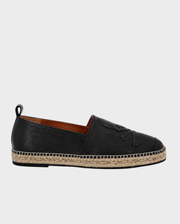 Czarne espadryle z motywem czaszki - Image #0