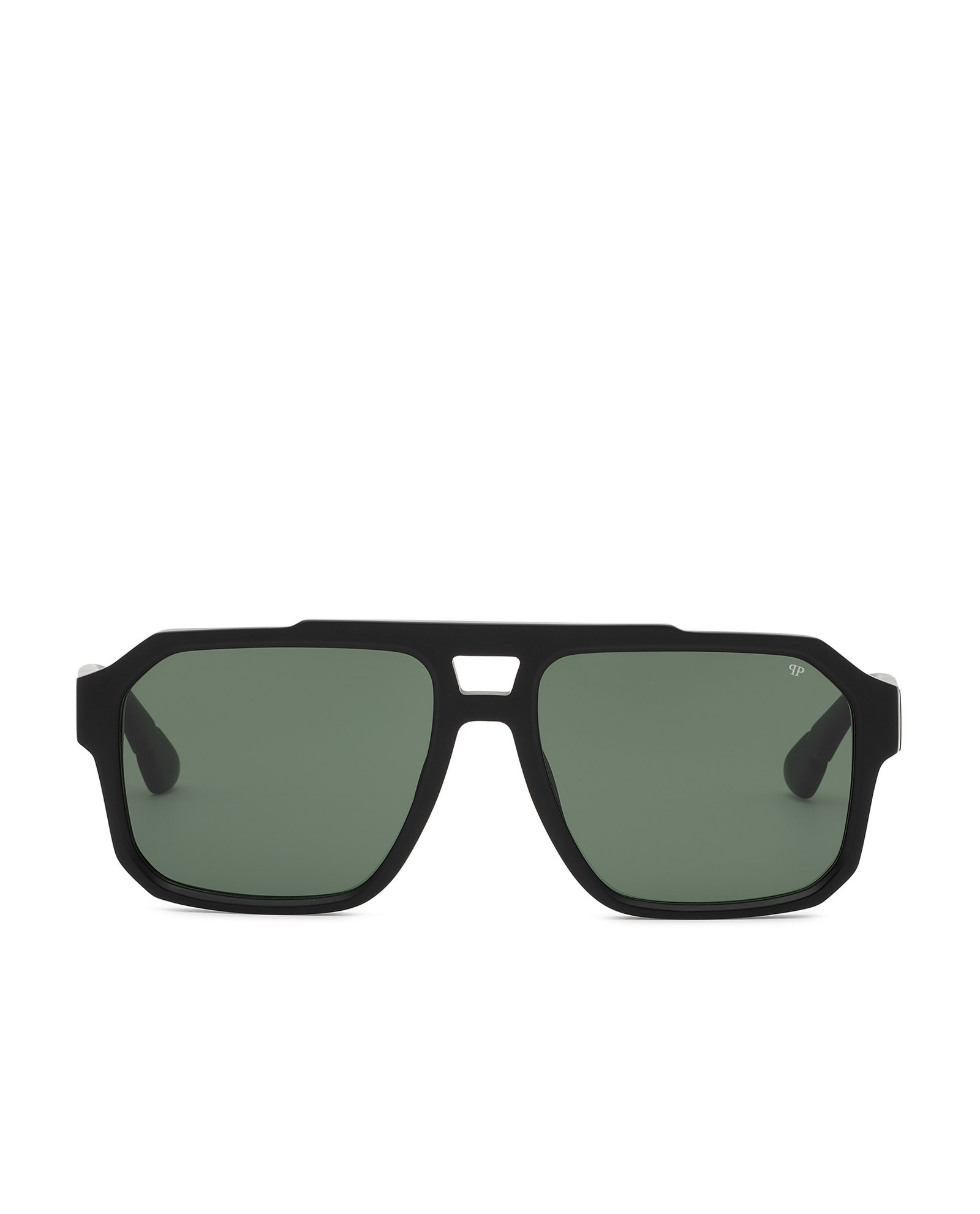 Czarno-zielone okulary przeciwsłoneczne - Image #1
