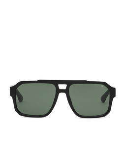 Czarno-zielone okulary przeciwsłoneczne - Image #1