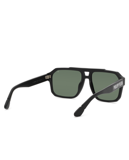 Czarno-zielone okulary przeciwsłoneczne - Image #4
