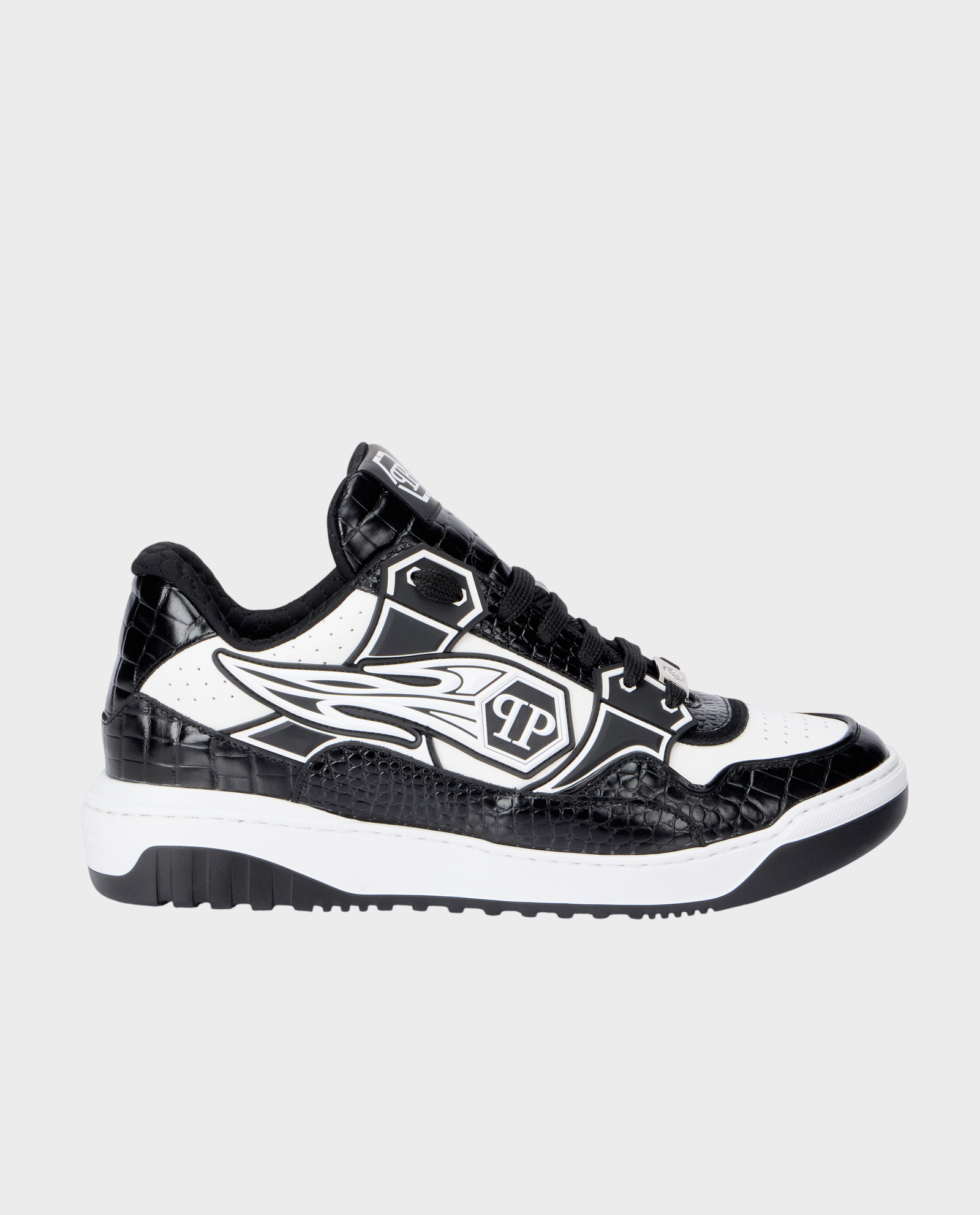 Biało-czarne sneakersy Moonwalker - Image #0