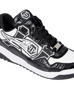Biało-czarne sneakersy Moonwalker - Image #6