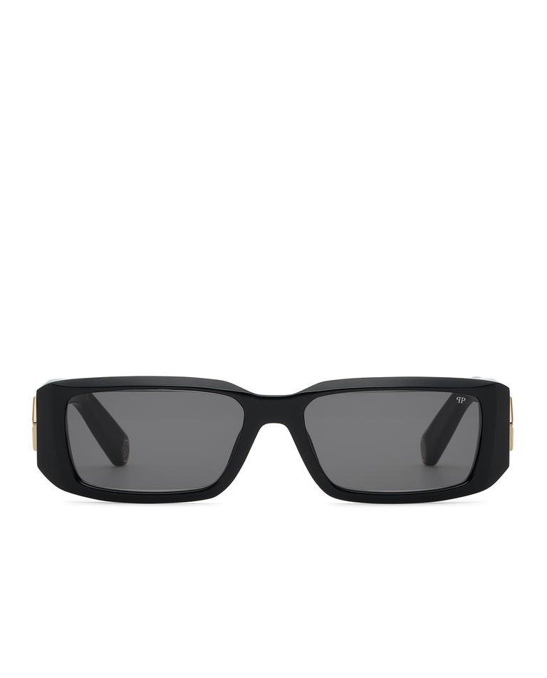 Czarne okulary przeciwsłoneczne Plein Icon Edge