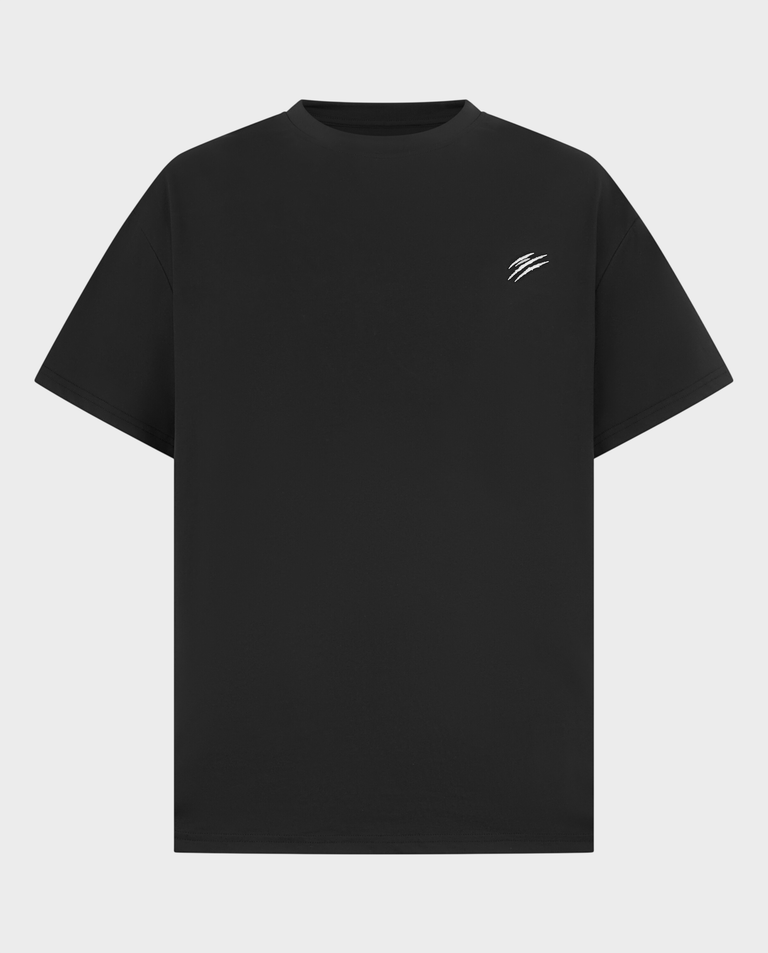Czarny t-shirt Chrome Scratch