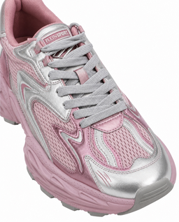 Różowe metaliczne sneakersy Pulse X - Image #3
