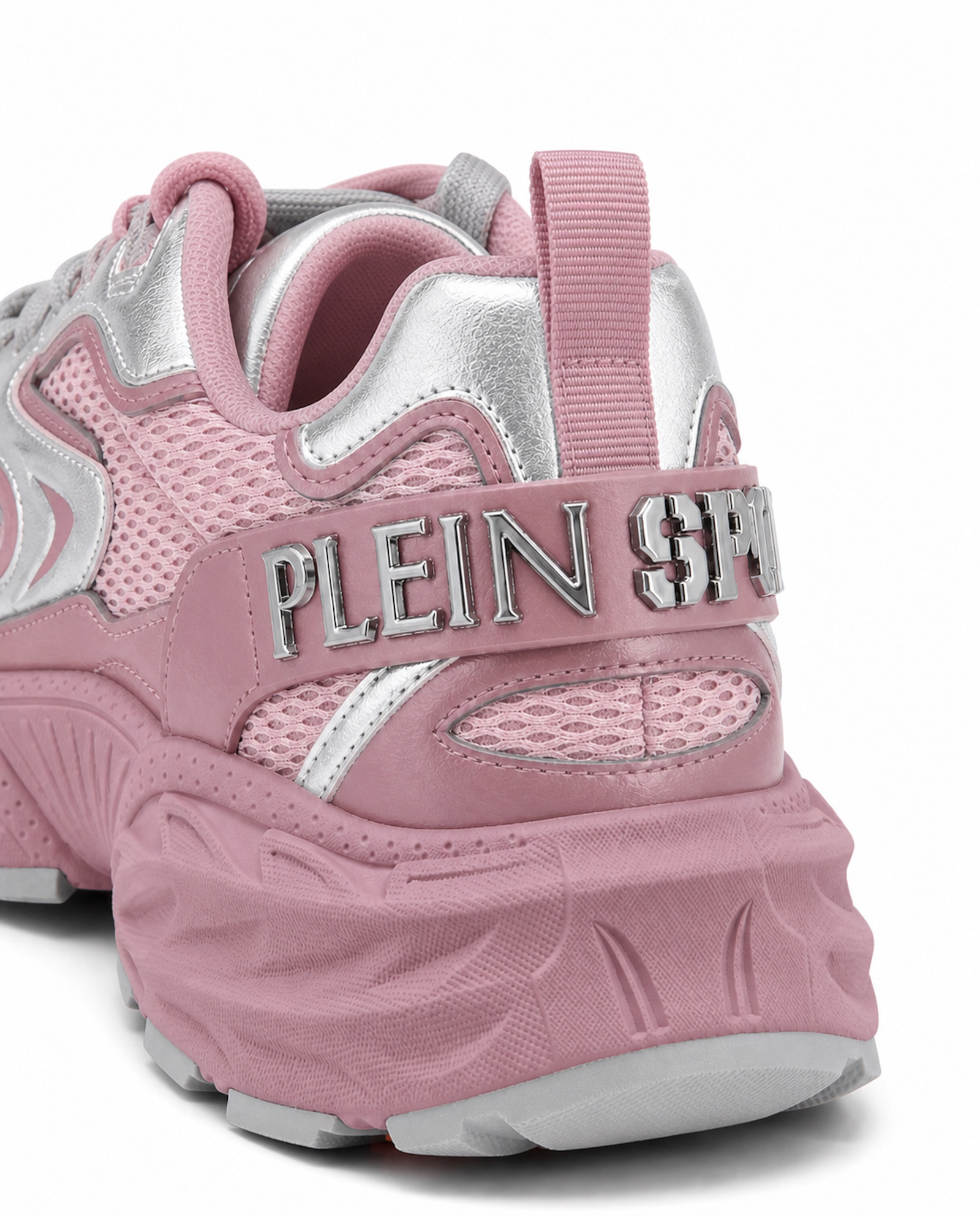 Różowe metaliczne sneakersy Pulse X - Image #4