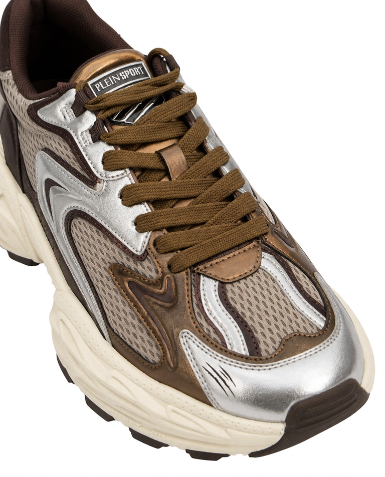 Brązowe sneakersy Pulse X - Image #6