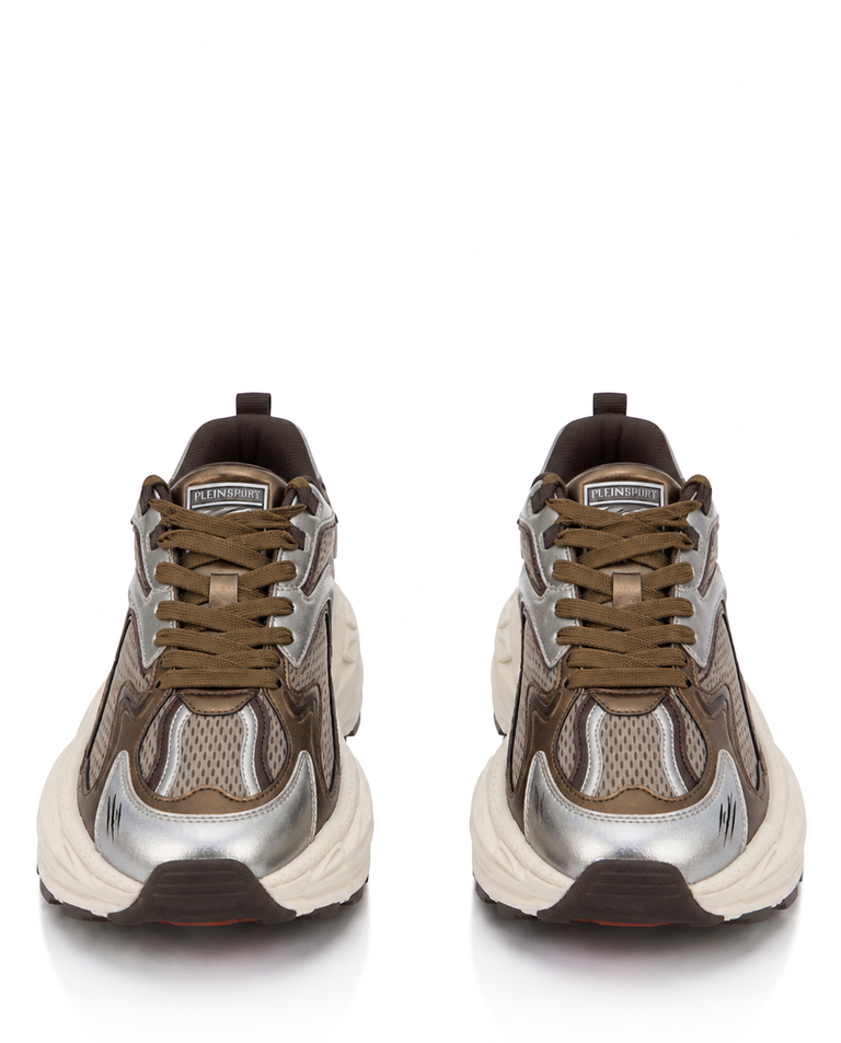 Brązowe sneakersy Pulse X - Image #4