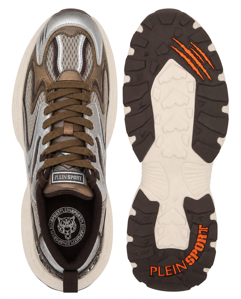 Brązowe sneakersy Pulse X - Image #7
