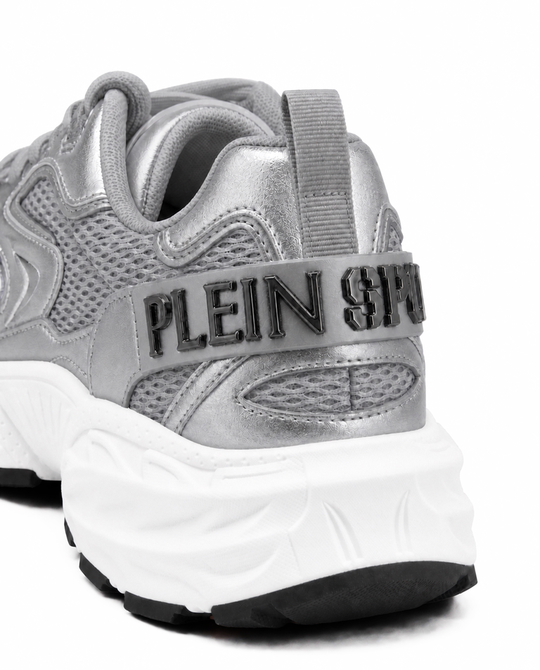 Srebrne sneakersy Pulse X - Image #5