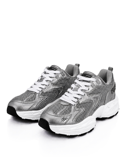 Srebrne sneakersy Pulse X - Image #2