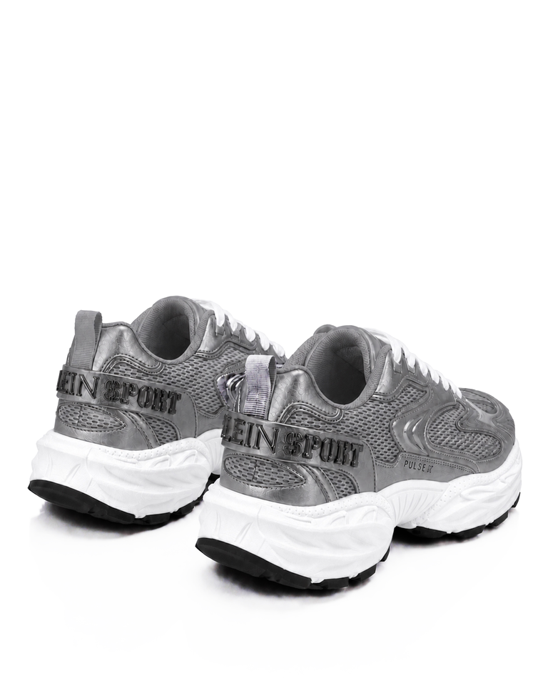 Srebrne sneakersy Pulse X - Image #3