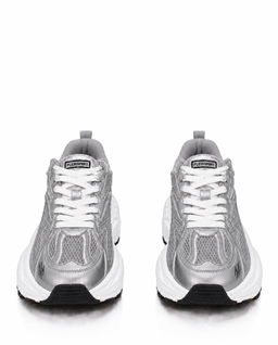 Srebrne sneakersy Pulse X - Image #4