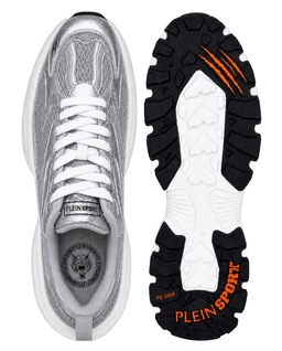 Srebrne sneakersy Pulse X - Image #7