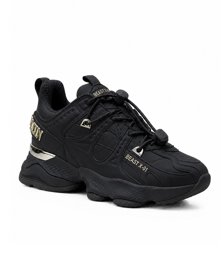 Czarne sneakersy Beast X-01