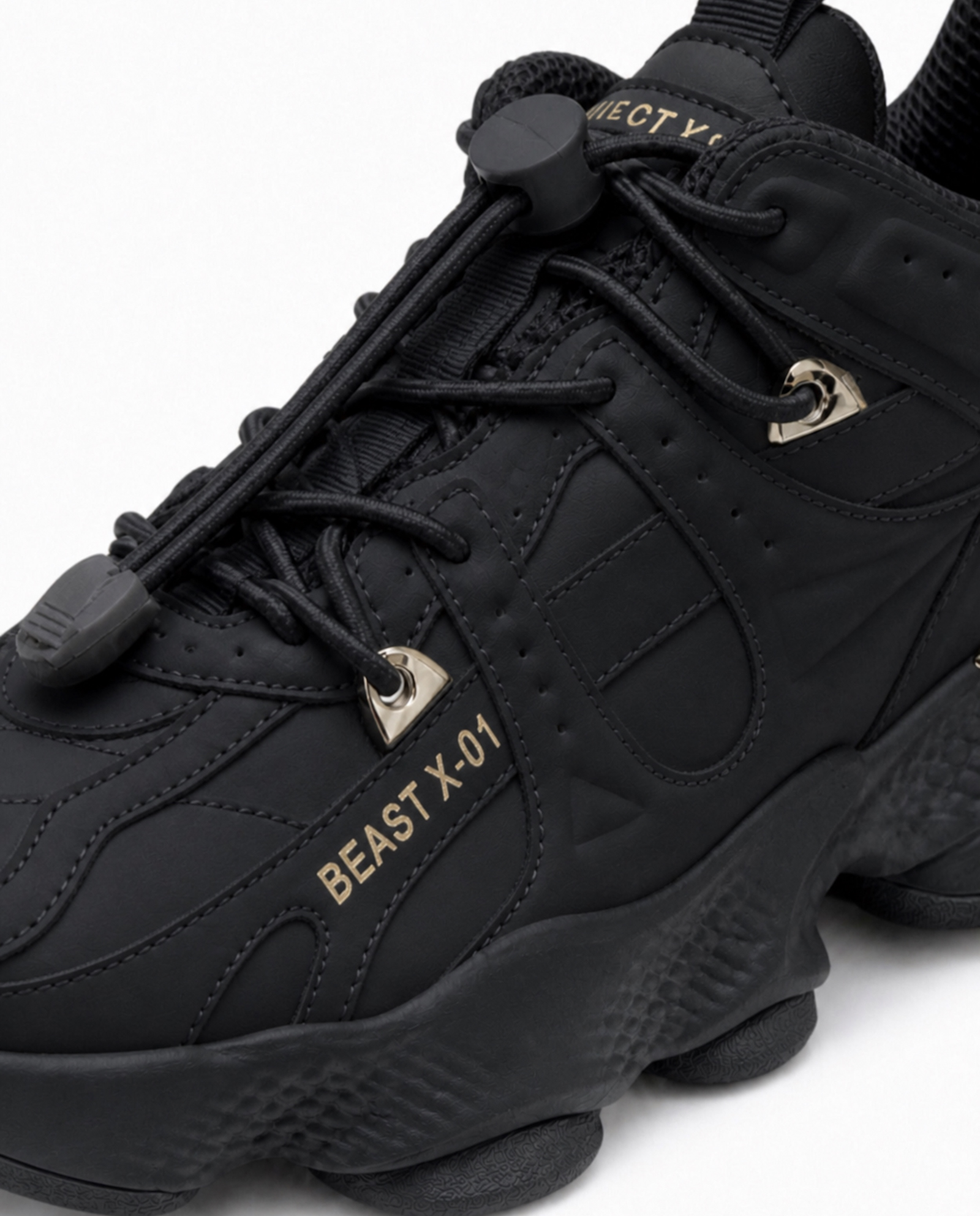Czarne sneakersy Beast X-01 - Image #4