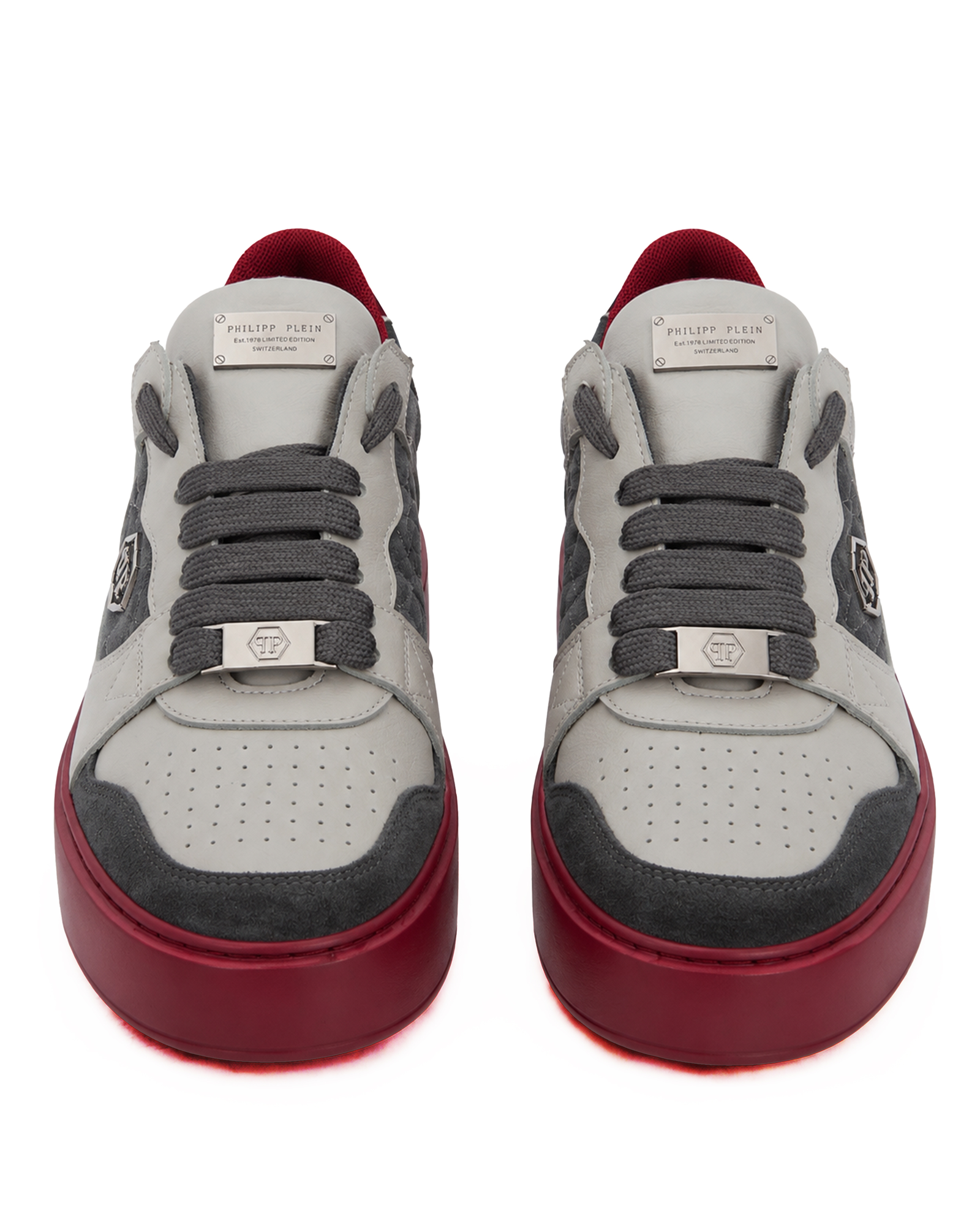 Szare sneakersy Low-Top Royal Project - Image #4