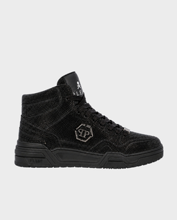 Czarne sneakersy z kryształkami Predator V2 Strass - Image #0