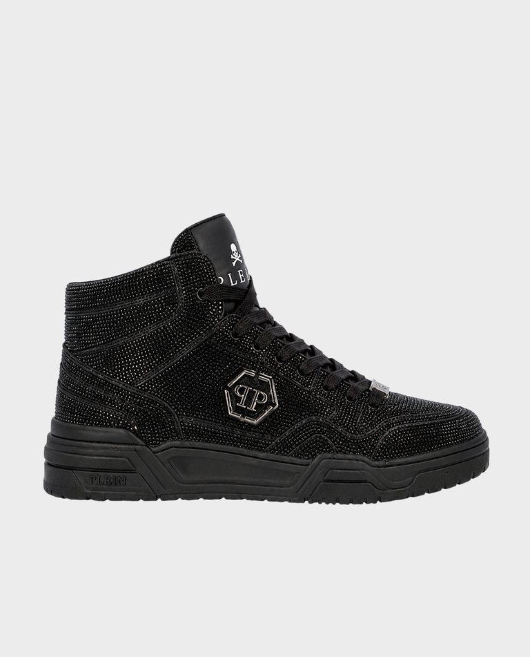 Czarne sneakersy z kryształkami Predator V2 Strass