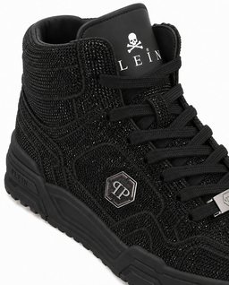 Czarne sneakersy z kryształkami Predator V2 Strass - Image #2