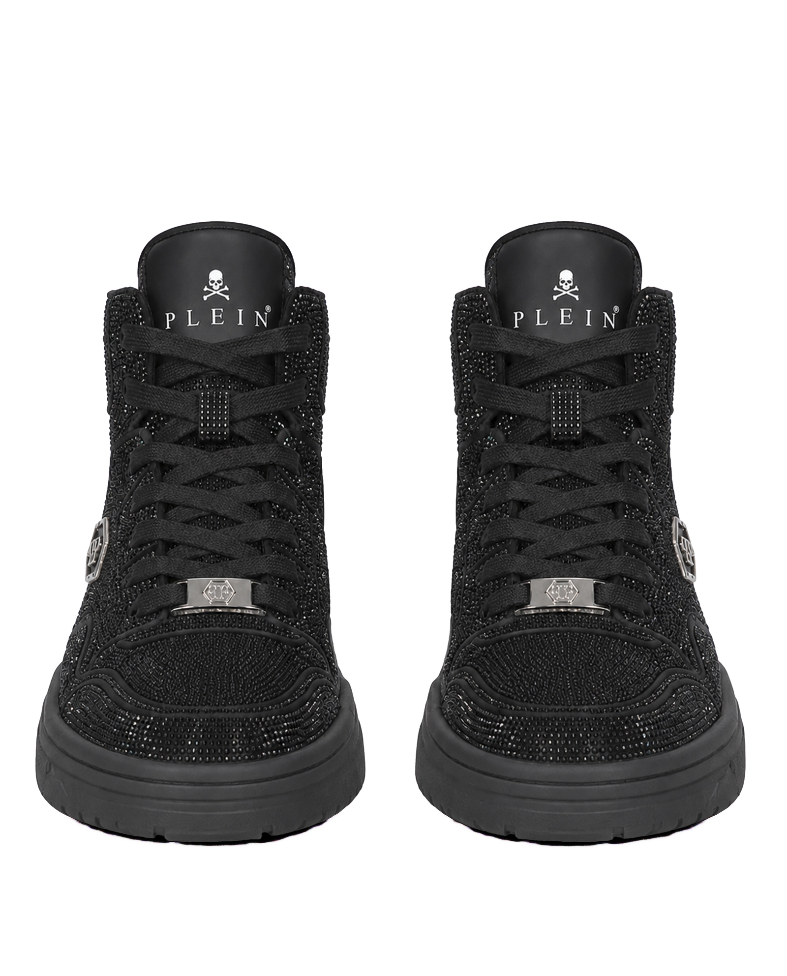Czarne sneakersy z kryształkami Predator V2 Strass - Image #6