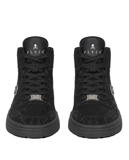 Czarne sneakersy z kryształkami Predator V2 Strass - Image #6