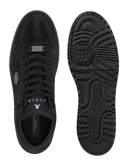 Czarne sneakersy z kryształkami Predator V2 Strass - Image #7