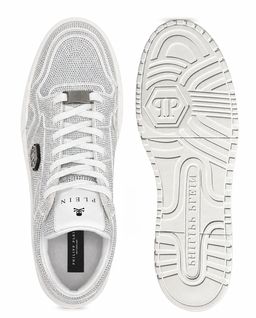 Białe sneakersy z kryształkami Predator V2 Strass - Image #8