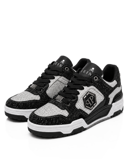 Czarno-białe sneakersy Predator V2 Strass - Image #3