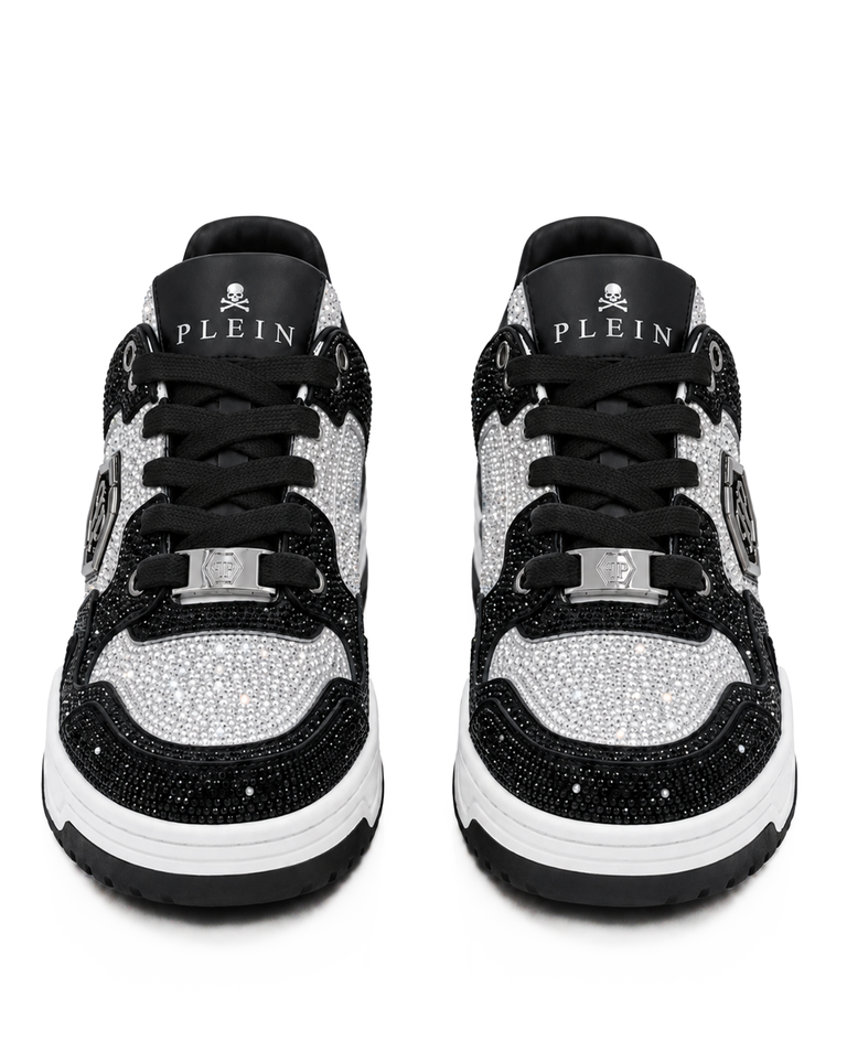 Czarno-białe sneakersy Predator V2 Strass - Image #6