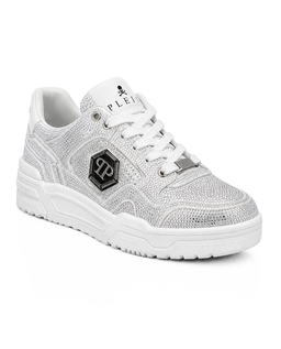 Srebrne sneakersy Predator V2 Strass - Image #1
