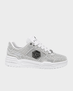 Srebrne sneakersy Predator V2 Strass - Image #0