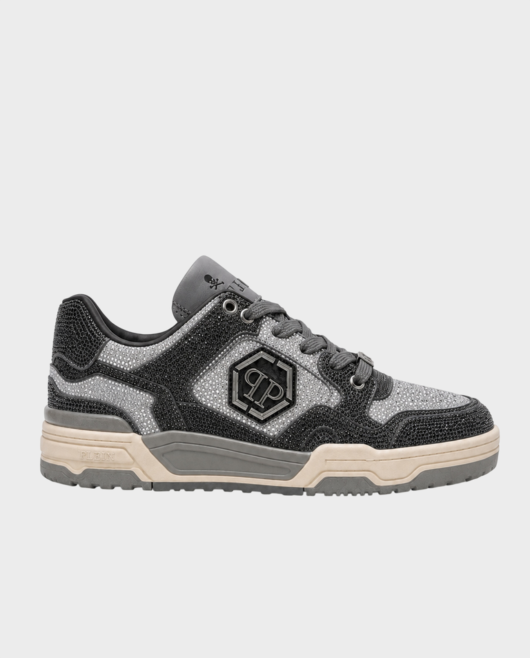 Szare sneakersy Predator V2 Strass