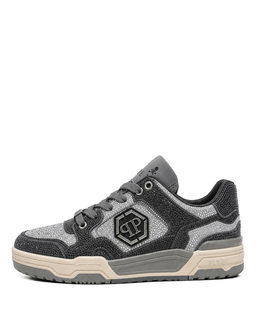 Szare sneakersy Predator V2 Strass - Image #4