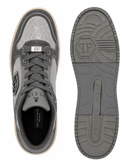 Szare sneakersy Predator V2 Strass - Image #7
