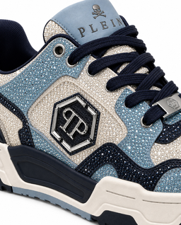 Niebieskie sneakersy Predator V2 Strass - Image #2
